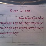 reset calendar countdown