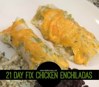 21 Day Fix - Chicken Enchilada